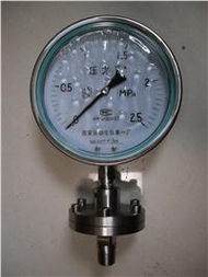 西安自動化儀表一廠與不銹鋼隔膜壓力表的行業(yè)應(yīng)用